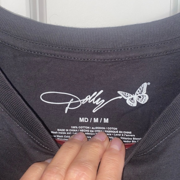 Dolly Parton Black T Shirt - Size M - Picture 3 of 4